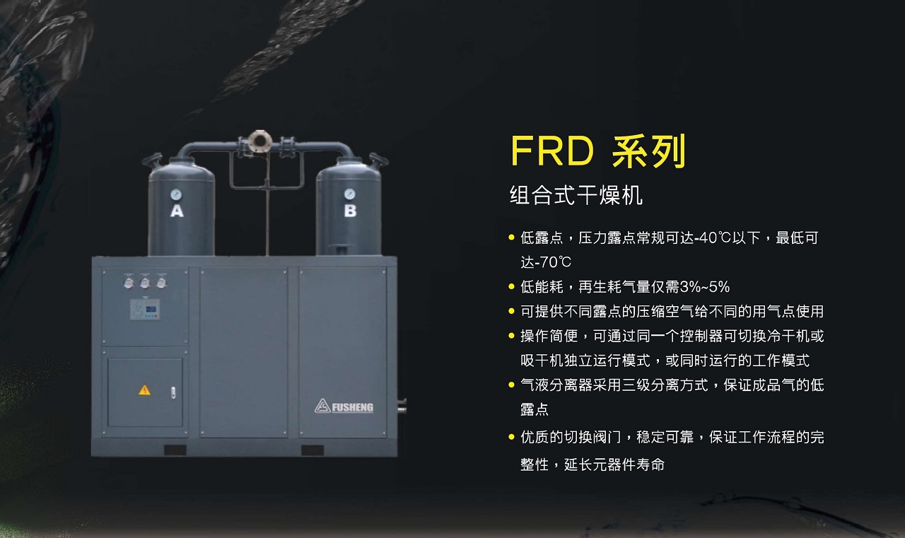 FRD系列组合式干燥机产品与配置资料