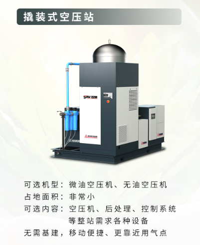 复盛向行业用户提供空压站租赁解决方案,合作方式灵活多样